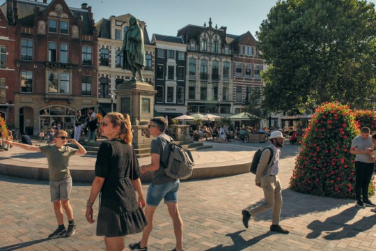 Den Haag Centraal over de heropening Noordeinde